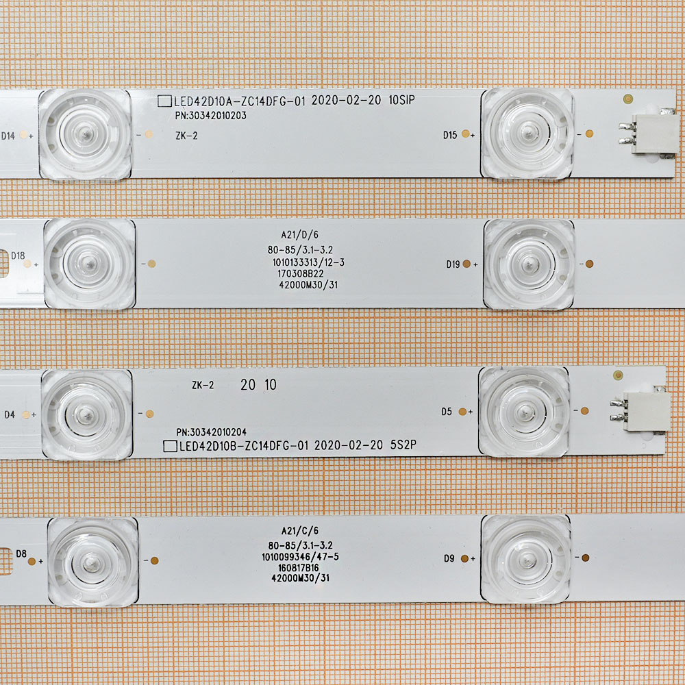   LED42D10A/B-ZC14DFG-01, 30342010203/4