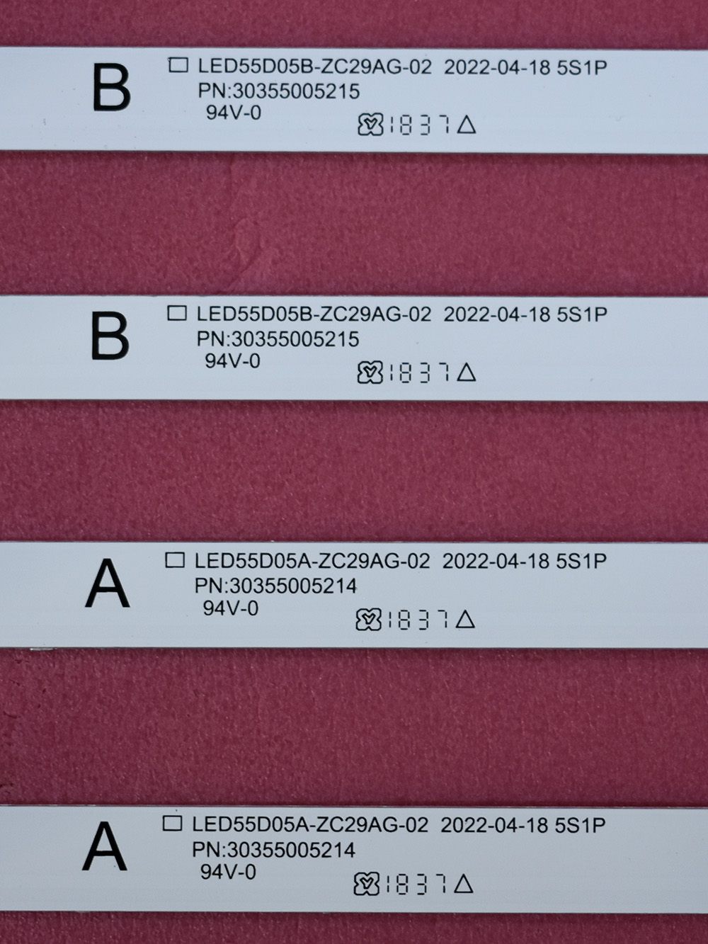  LED55D05A-ZC29AG-02C LED55D05B-ZC29AG-02C