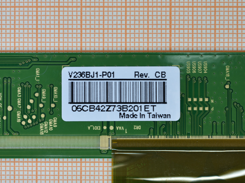 Matrix Board V236BJ1-P01 Rev.CB