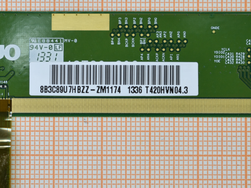 Matrix Board T420HVN04.3, 42T28-C03