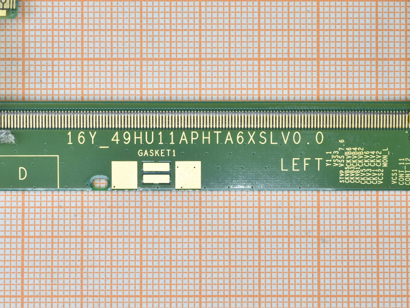 Matrix Board 16Y 49HU11APHTA6XSL0.0 16Y 49XSR2L0.2