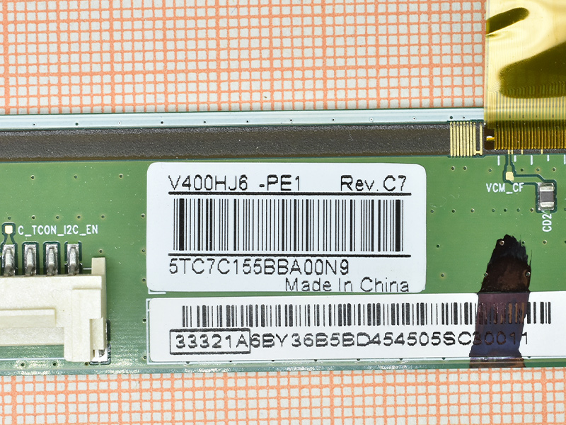 Matrix Board V400HJ6-PE1 REV.C7