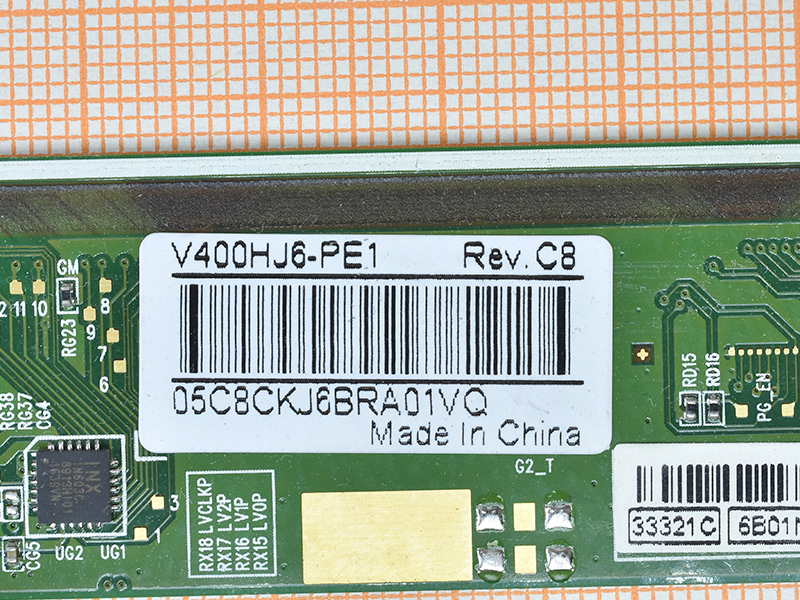 Matrix Board V400HJ6-PE1 REV.C8