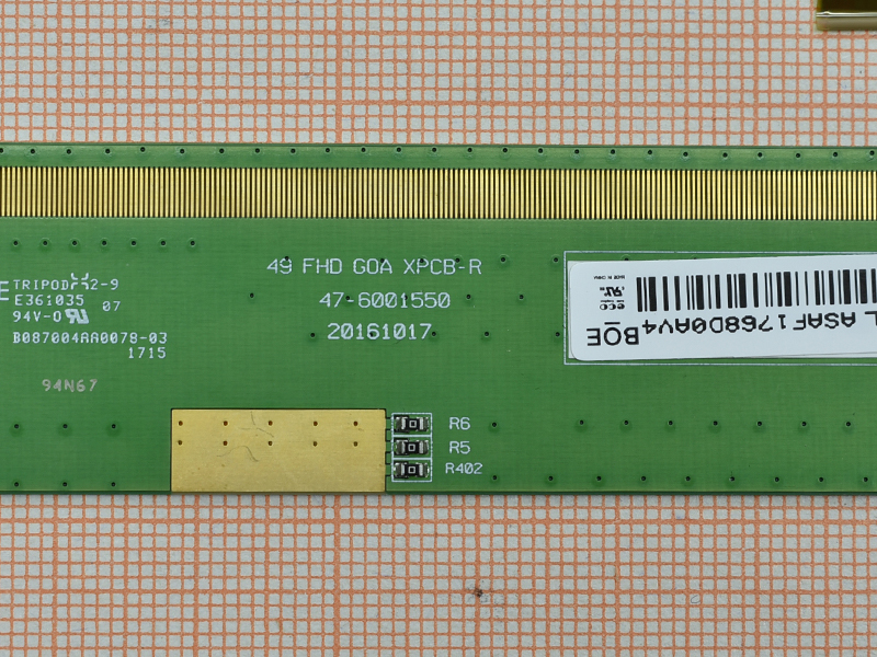 Matrix Board HV-490FHB-N8L 47-6001549 47-6001550