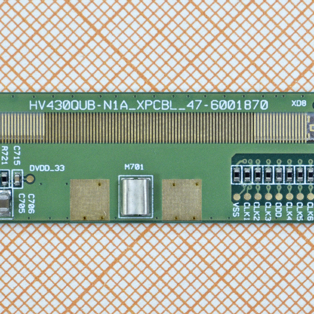 Matrix Board HV430QUB-N1A -XPCBL-47-6001870