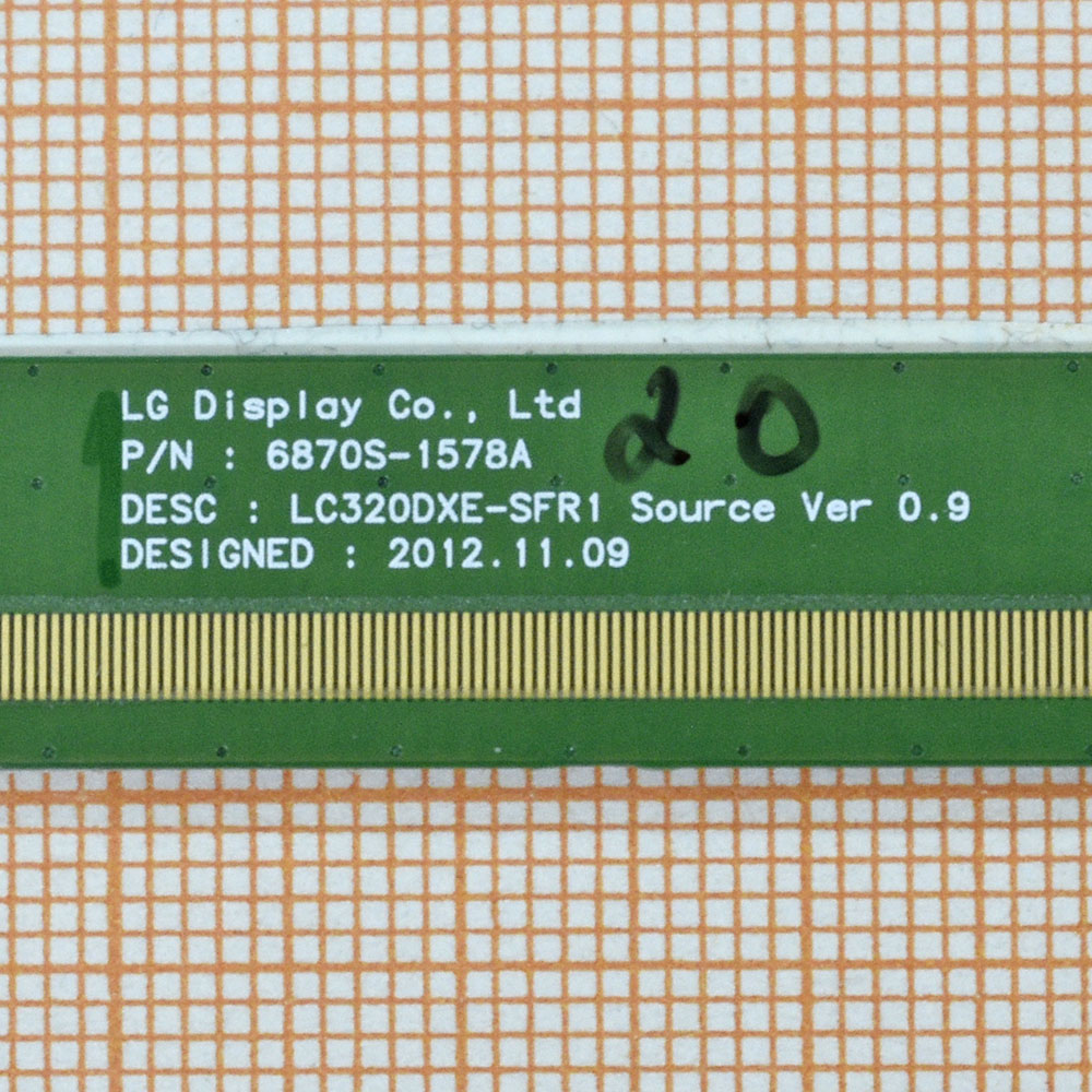 Matrix Board 6870S-1578A, LC320DXE-SFR1 Ver0.9