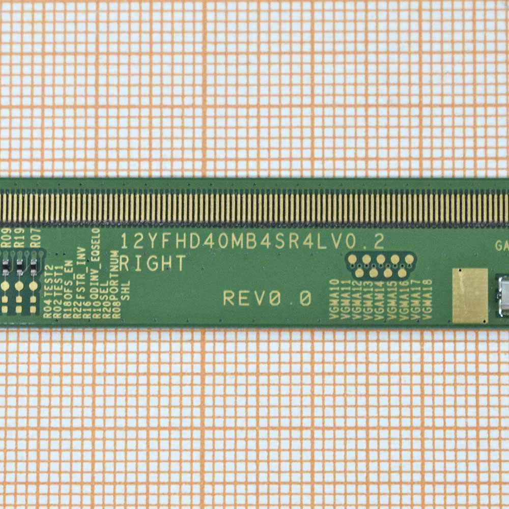 Matrix Board 12YFHD40MB4SR4LV0.2 RIGHT  REV0.0