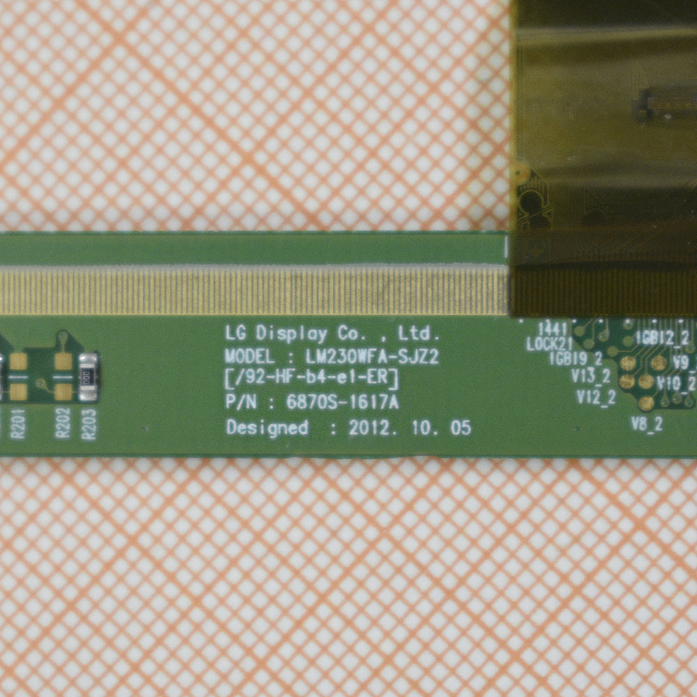 Matrix Board LM230WFA-SJZ2, 6870S-1617A