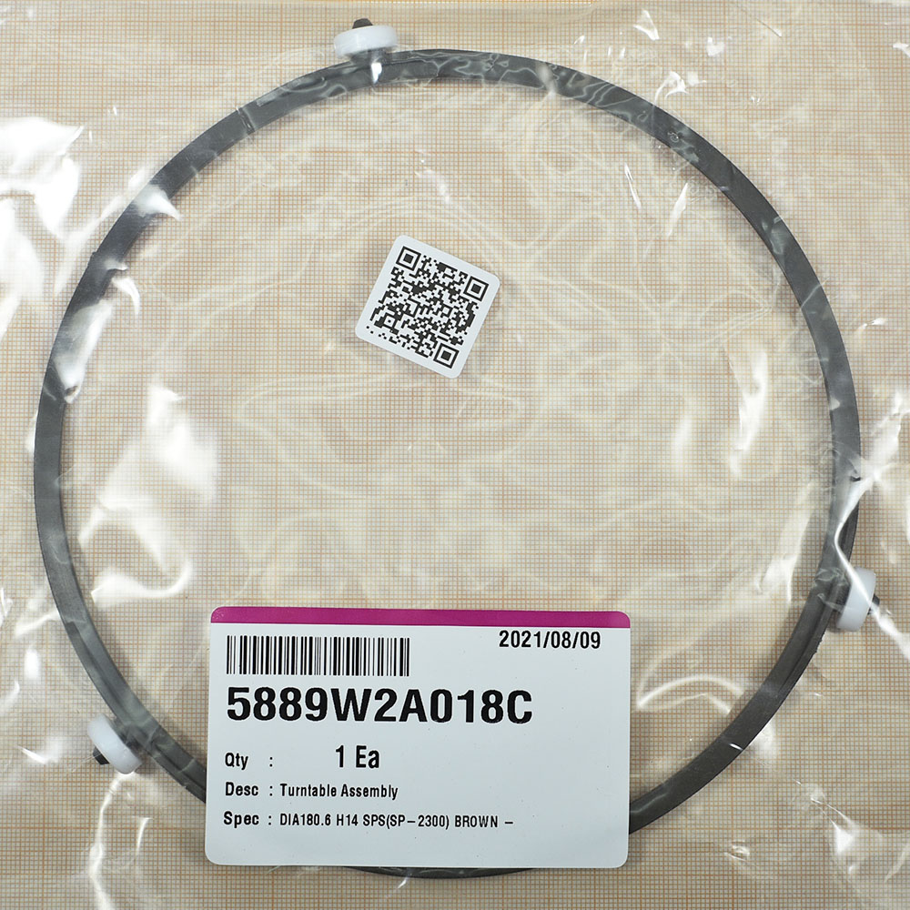 Кольцо тарелки для СВЧ, D колес 14 мм, вращения 180 мм Кольцо тарелки для СВЧ, D колес 14 мм, вращения 180 мм