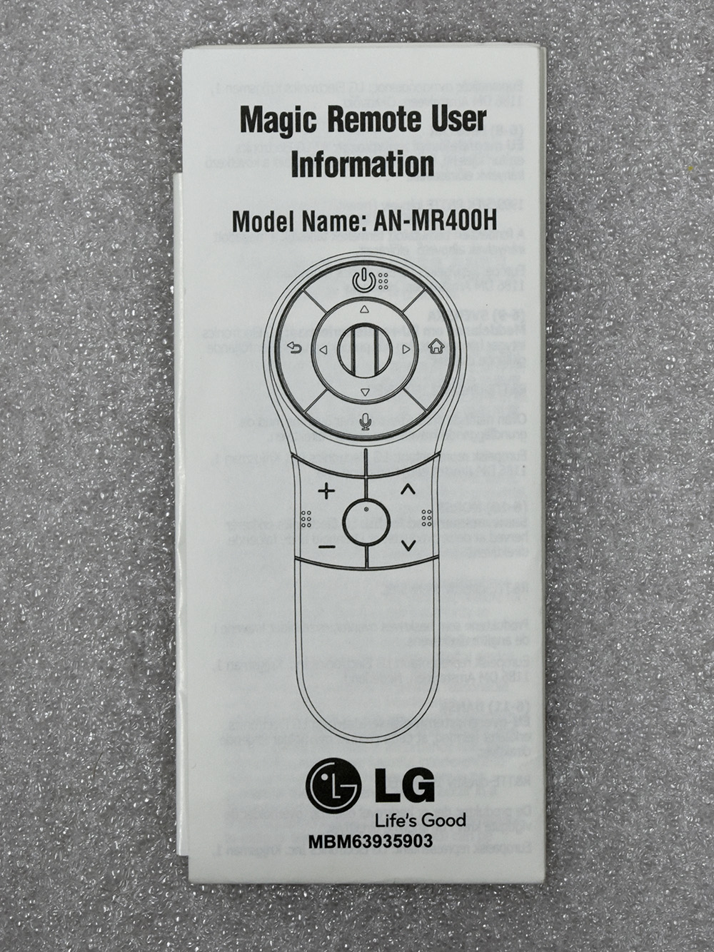  LG AN-MR400H (/)
