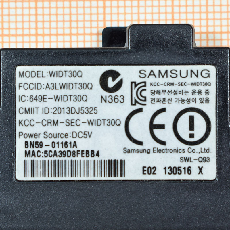   WIDT30Q, BN59-01161A