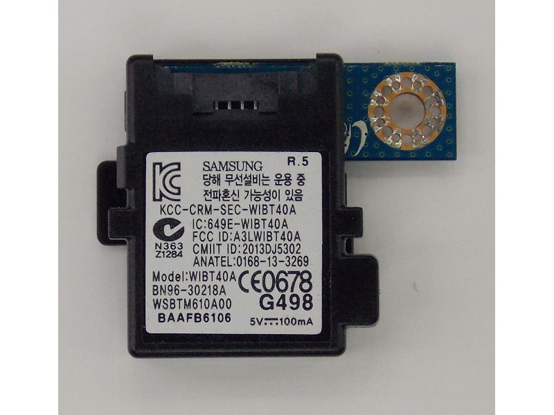 WIi-Fi Bluetooth BN96-30218A WIDT40A
