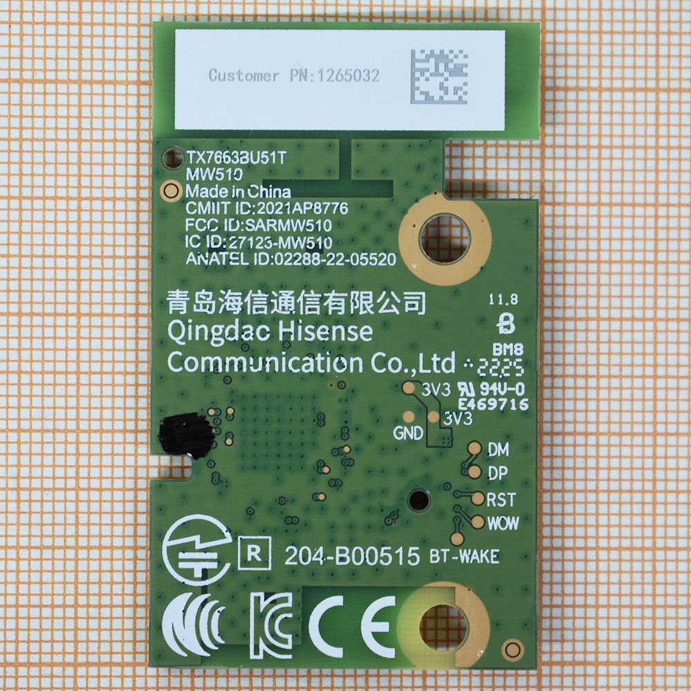   M5B54_MB_V1.00, TX7663BU51T MW510